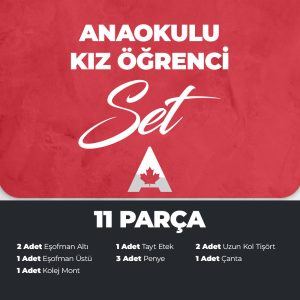 Anaokulu - Kız Öğrenci Set