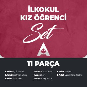İlkokul - Kız Öğrenci Set