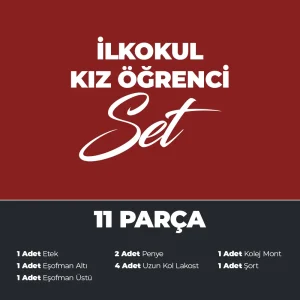İlkokul - Kız Öğrenci Set