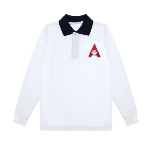 (FIRSAT) İlkokul - Uzun Kol Polo - Beyaz